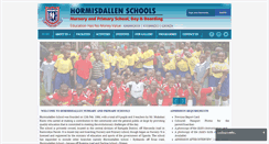 Desktop Screenshot of hormisdallenschools.com